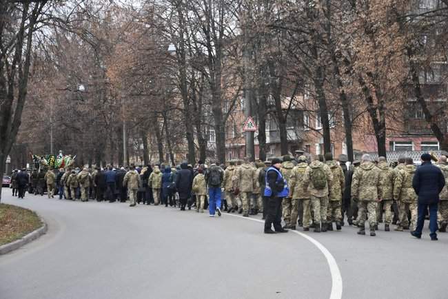 В Сумах простились с комбригом 128-й ОГПБр Коростелевым, умершим от полученных в зоне ООС ранений 16