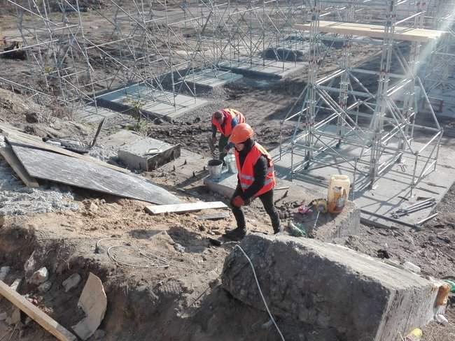 В Станице Луганской начался монтаж второй металлоконструкции моста, - ОГА 03