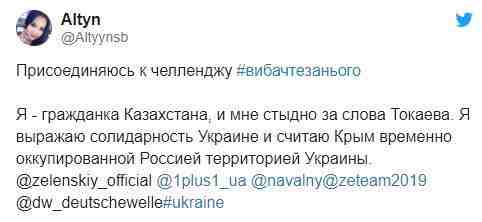 Вибачте за нього, - казахстанский художник Ахмедьяров пришел к посольству Украины в Нур-Султане просить прощения за слова Токаева о Крыме 04