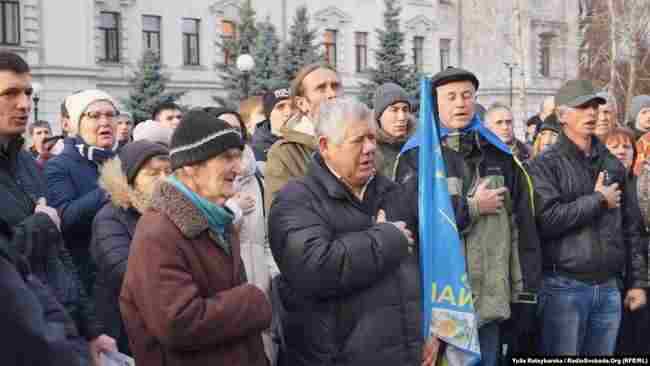 Красные линии для Зеленского, - народные вече прошли в разных городах Украины 02