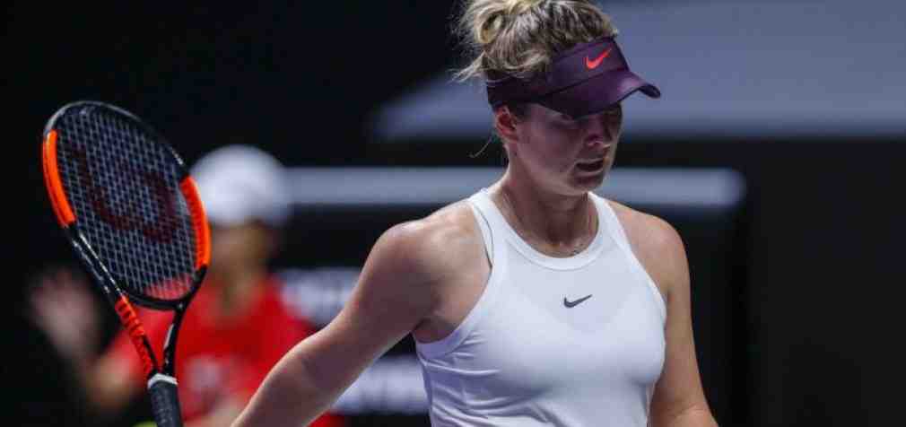 Теніс: українка Еліна Світоліна у рейтингу WTA опустилася на дві позиції