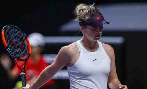 Теніс: українка Еліна Світоліна у рейтингу WTA опустилася на дві позиції