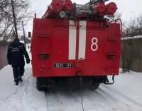 На Днепропетровщине спасатели вытащили скорую помощь из снежной ловушки, ФОТО, ВИДЕО