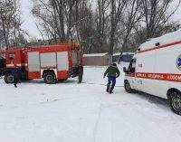 В Днепре скорая помощь застряла в снегу, – ФОТО, ВИДЕО