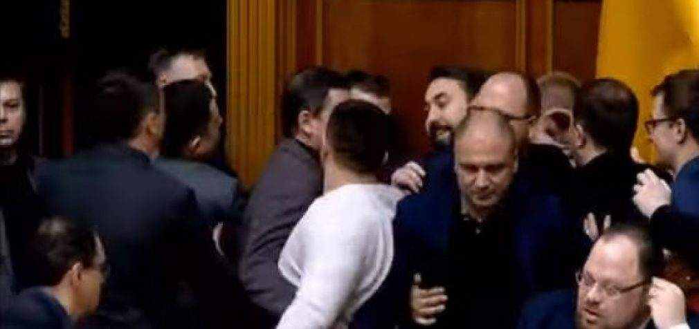 «Земельная» Рада: толканина, кровь Тимошенко и призывы к демократии