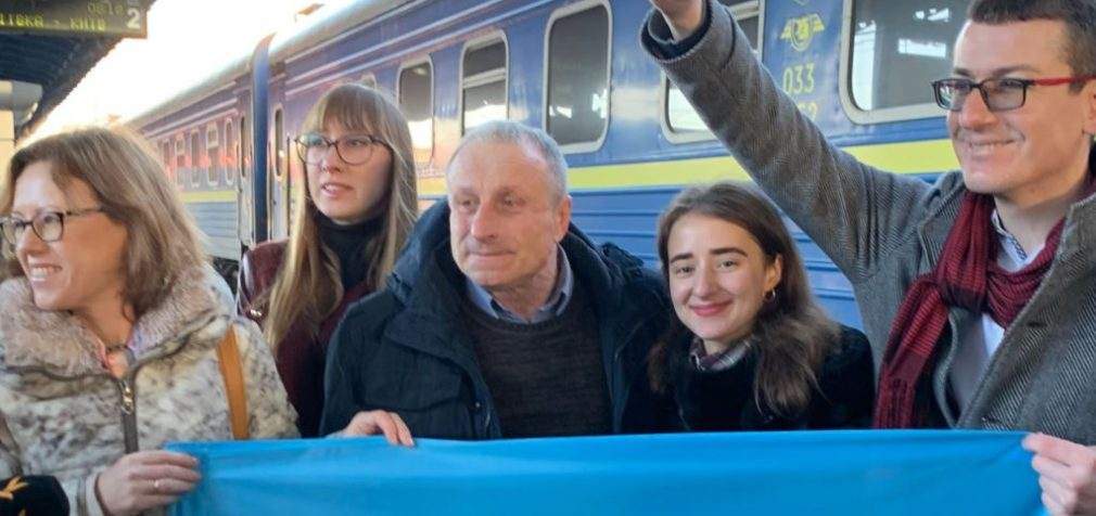 Николай Семена, осуждённый россиянами в Крыму, уже на родине