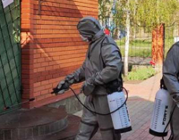 В Днепропетровской области спасатели обрабатывали дезраствором храмы и остановки, – ФОТО