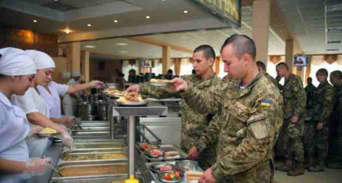 Принят закон о питании военнослужащих Украины