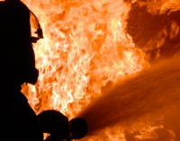 В Днепропетровской области произошло возгорание в гараже, – ФОТО, ВИДЕО