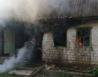Под Днепром потушили пожар в частном секторе, – ФОТО