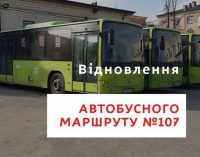 В Днепре возобновляет работу маршрут №107