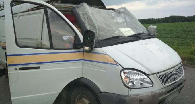 Бандиты взорвали машину «Укрпошты», похищено 2,5 млн грн