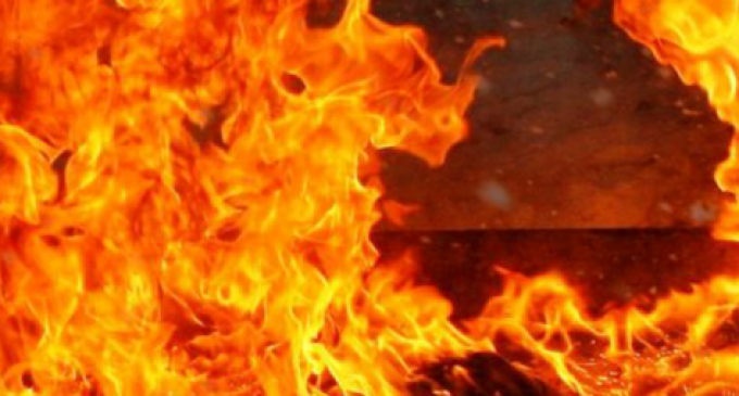 В Днепре ребёнок, которого оставили на балконе, устроил пожар
