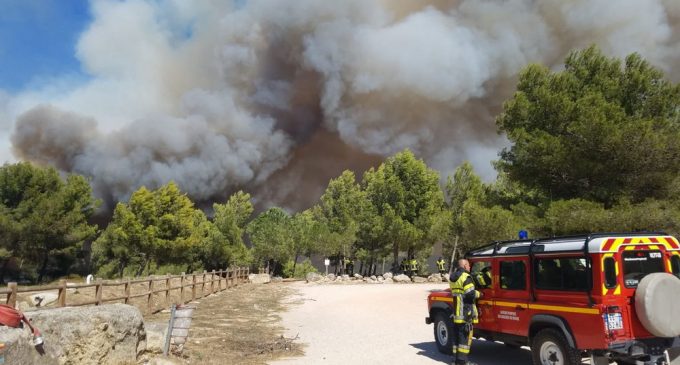 В Калифорнии и Франции не утихают лесные пожары