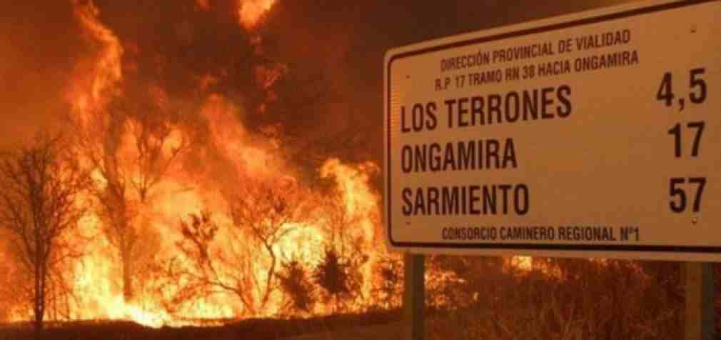Аргентину охватили масштабные лесные пожары, есть пострадавшие