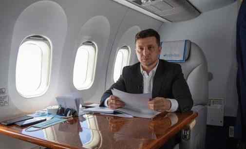 Авиаперелёты Зеленского обошлись налогоплательщикам в 14 млн грн