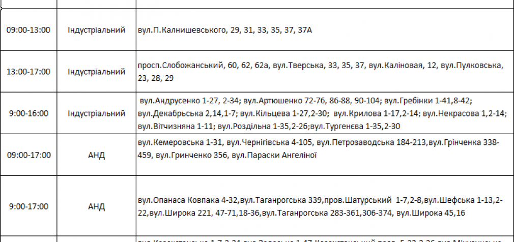 Отключения света в Днепре завтра: график на 24 сентября