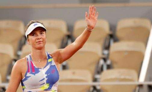 Теніс: Еліна Світоліна вийшла до чвертьфіналу Roland Garros