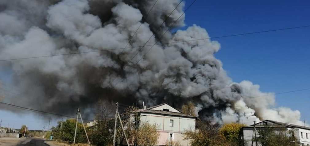 В Луганской области – новый пожар, детонируют снаряды