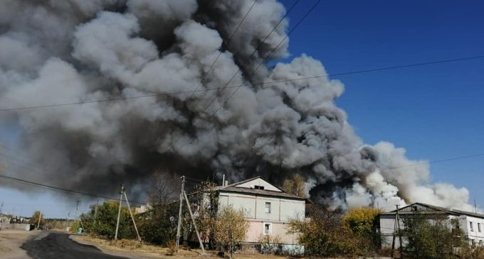 В Луганской области – новый пожар, детонируют снаряды