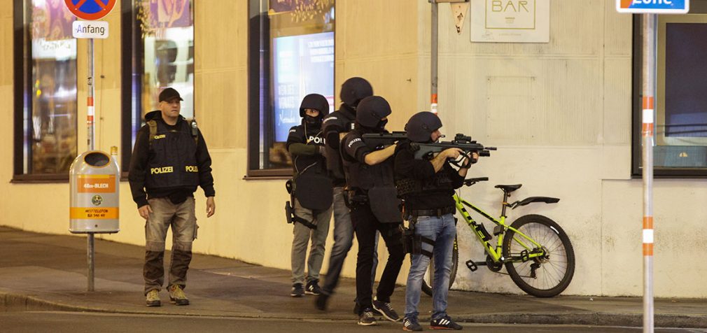 В связи с терактами в Вене двух человек задержали в Швейцарии