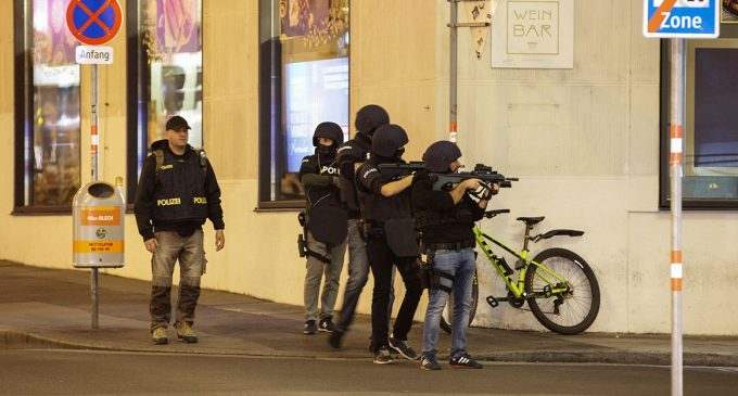 В связи с терактами в Вене двух человек задержали в Швейцарии
