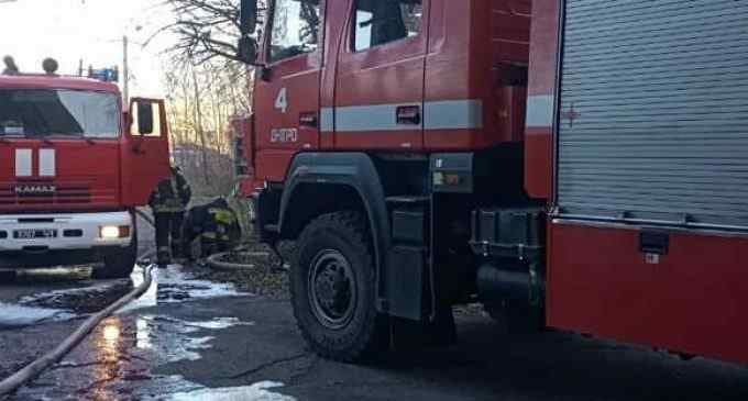 В Днепре горел завод “Днепротяжмаш”, – ВИДЕО