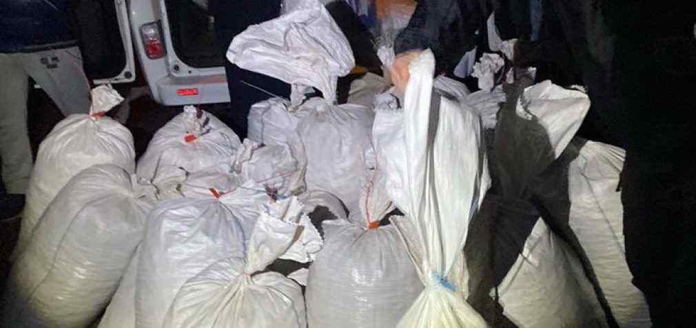 В Житомирской области задержали микроавтобус с 700 кг янтаря