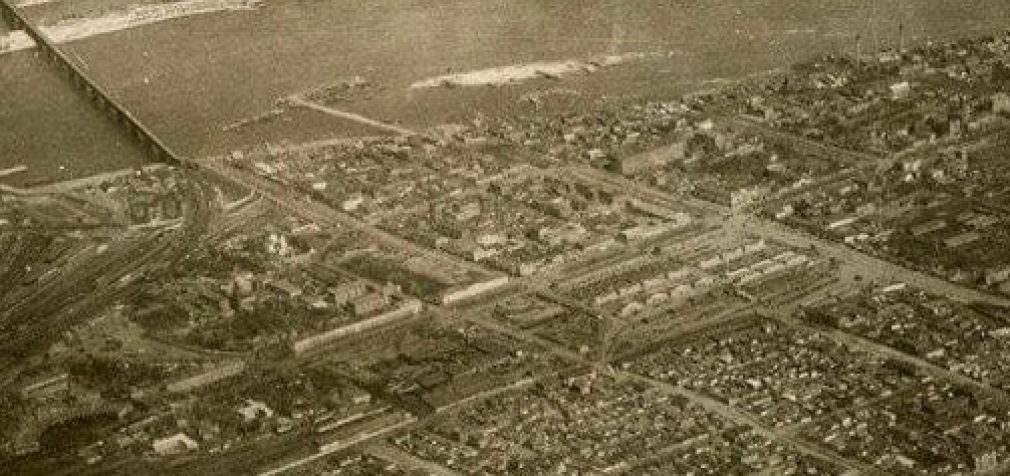 Строящийся мост и начало жизни «Озерки»: Днепр на снимках немцев 1910-х годов