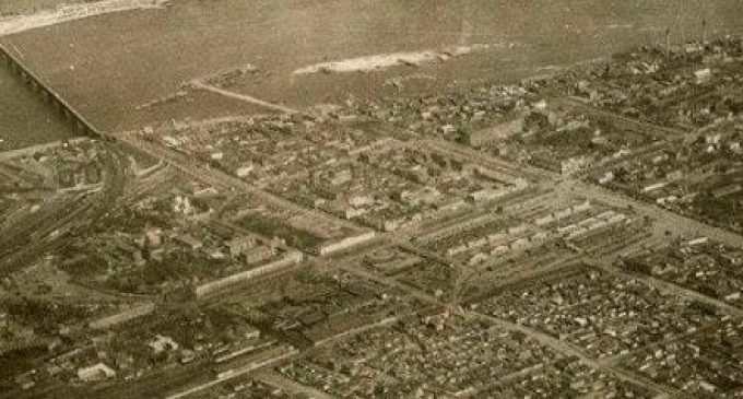 Строящийся мост и начало жизни «Озерки»: Днепр на снимках немцев 1910-х годов