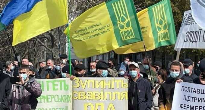 На Днепропетровщине происходит рейдерский захват фермерских хозяйств: земледельцы вышли на митинг, – ФОТО, ВИДЕО