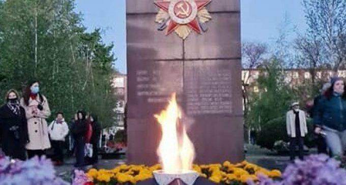 С салютом и почестями: на Днепропетровщине на рассвете массово отпраздновали 9 Мая