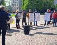 Возможный разговор экс-нардепа из Днепра с помощником Путина произвел к пикету под зданием СБУ