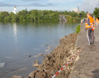 В Днепре решили перекрыть часть аллеи на набережной