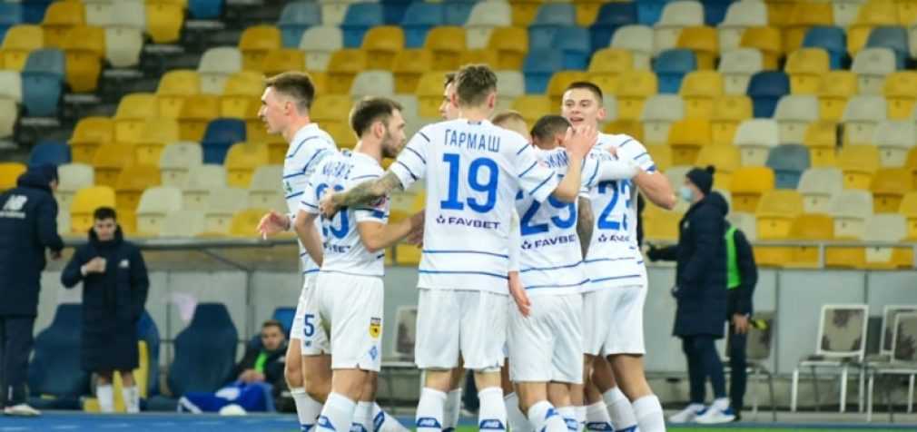 Футбол: «Динамо» розгромило лідера чемпіонату і очолило турнірну таблицю