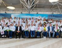 Українські атлети повернулися з Токіо, де триває церемонія закриття Паралімпіади