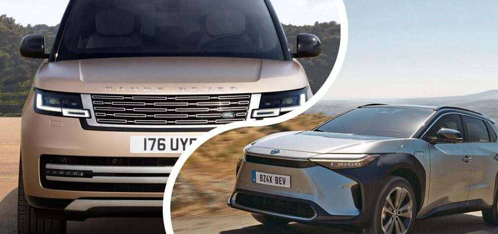 Новий Range Rover і перший серійний електромобіль Toyota. Головне зі світу авто