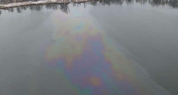 У Києві на Оболоні злили нафту в озеро: прокуратура взяла під контроль розслідування