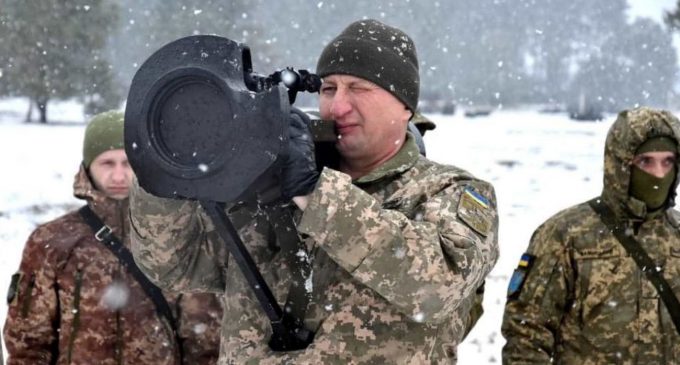 У Чернігівській області почалися інтенсивні навчання з протитанковими комплексами NLAW