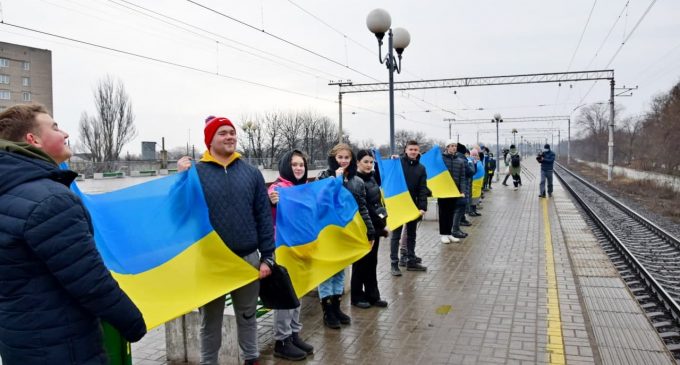 Україна разом: у Кам’янському зустріли Поїзд Єдності