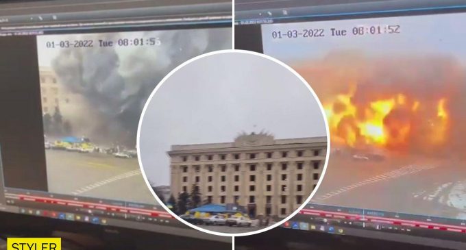Наслідки авіаудару по центру Харкова: що зараз на майдані Свободи (фото, відео)