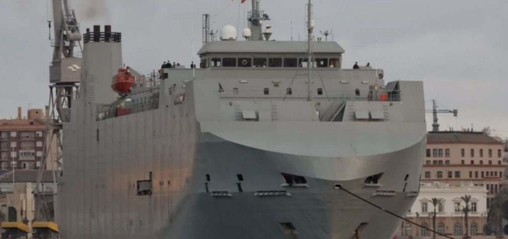 До Польщі прибув іспанський корабель з 200 тоннами військової допомоги для України