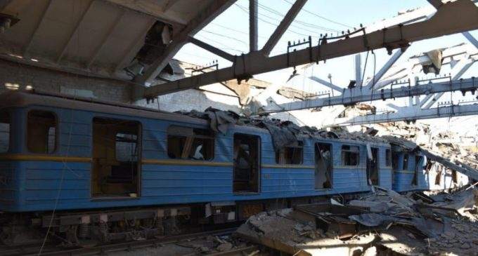 Окупанти обстріляли депо харківського метро, одна людина постраждала