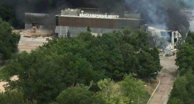 За три дні в ОРДЛО знищено щонайменше 7 об’єктів з боєприпасами, – InformNapalm