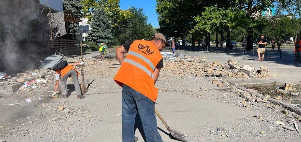 З’явилося відео наслідків ракетного удару по Миколаєву