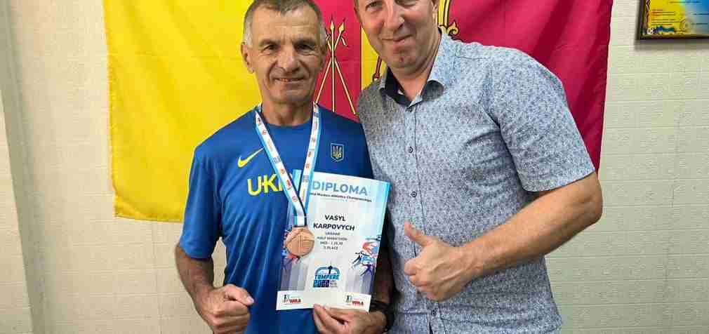 Ветеран з Кам’янського здобув бронзу на Чемпіонаті світу з легкої атлетики