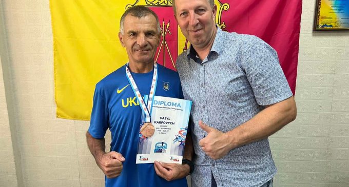 Ветеран з Кам’янського здобув бронзу на Чемпіонаті світу з легкої атлетики