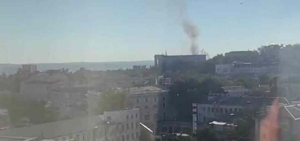 Окупанти в Севастополі заявили про удар по штабу Чорноморського флоту