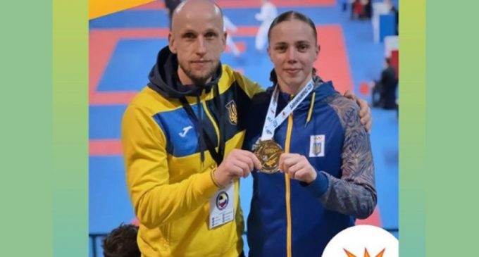 Каратистка Еліна Сєлємєнєва з Запоріжжя виграла Чемпіонат Європи U21 на Кіпрі