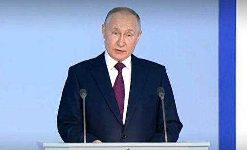 Послання Путіна: не оголосив ні війну, ні мобілізацію